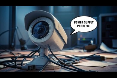 CCTV-Camera's-power-Supply-Problem-in-Noida